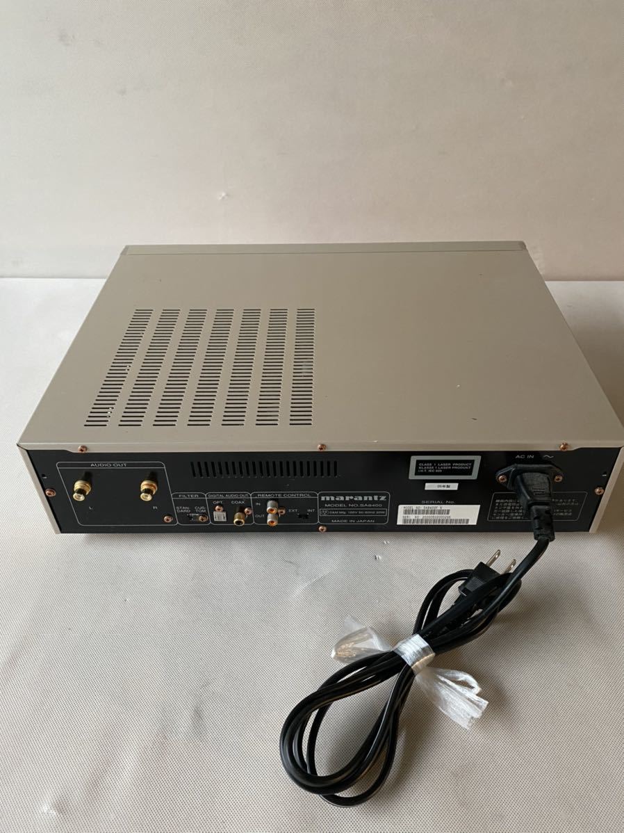 C-47 marantz CDプレーヤー【super audio CD player】SA8400 マランツ