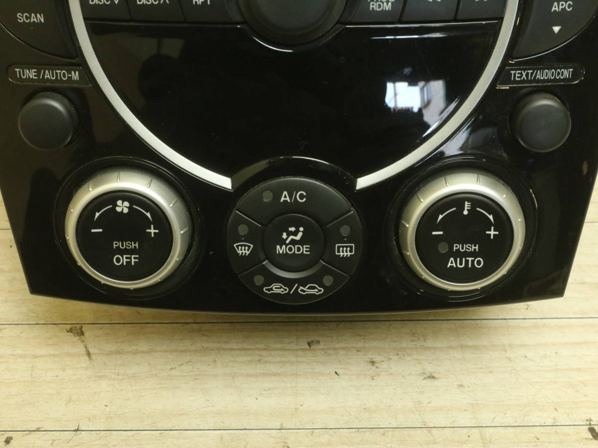 SE3P オーディオ RX8 RX-8 純正 マツダ エアコンスイッチ 前期 後期 CD