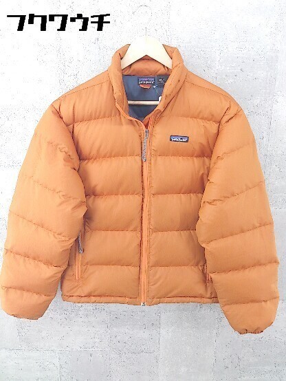 高品質，人気 patagonia パタゴニア 84600 ジップアップ ロゴ 長袖 ダウン ジャケット S オレンジ # 1002799217392(Sサイズ)｜売買されたオークション情報、yahooの商品情報をアーカイブ公開 - オークファン 男性用