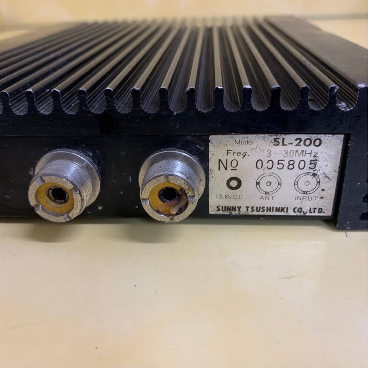 オールモード、オールトランジスタ リニアアンプ SL-200S サニー オールモード、オールトランジスタ リニアアンプ SL-200S サニー