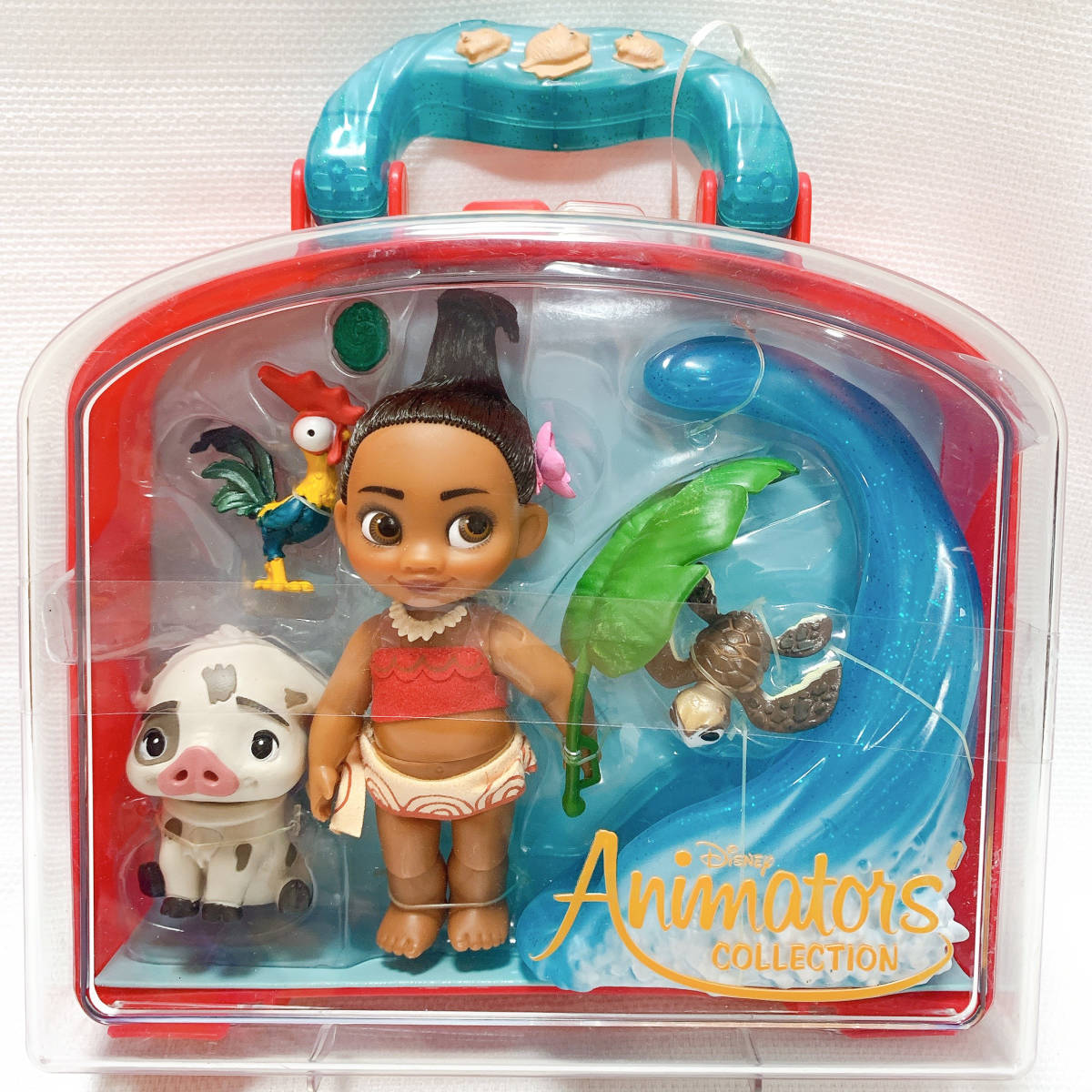 新品】アニメータードール ミニ モアナと伝説の海 プレイセット