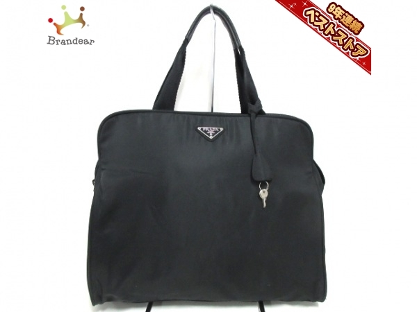 ◇Y2045 PRADA プラダ ナイロン キルティング チェーン ショルダー バッグ