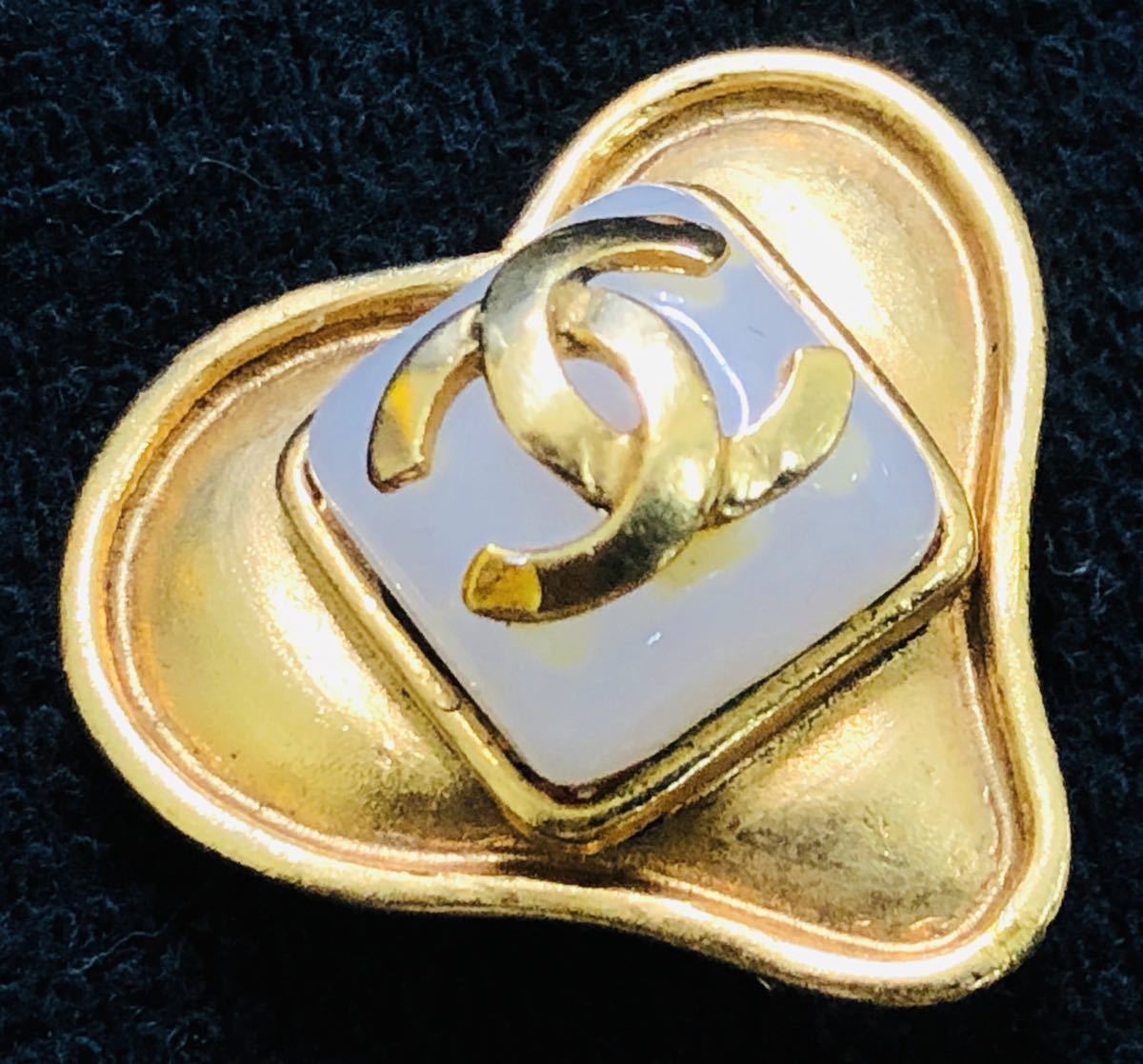 1円 CHANEL シャネル ヴィンテージ イヤリング アクセサリー 1円 