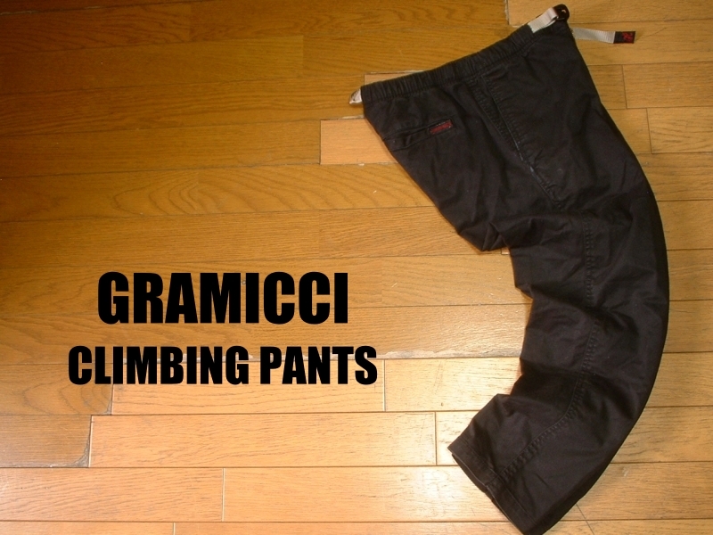 新作入荷，新作 GRAMICCIストレッチクライミングパンツ黒M正規グラミチベルクロガゼットナローNARROWテーパードブラック(男性用)｜売買されたオークション情報、yahooの商品情報をアーカイブ公開 - オークファ 男性用
