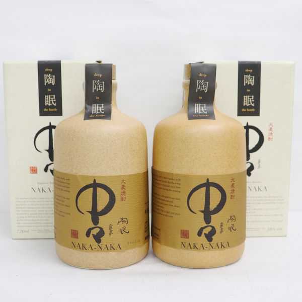 格安，限定SALE 2本セット/中々 陶眠 大麦焼酎 720ml 総重量2122g O0E1425(セット、詰め合わせ)｜売買されたオークション情報、yahooの商品情報をアーカイブ公開 - オークファン セット、詰め合わせ