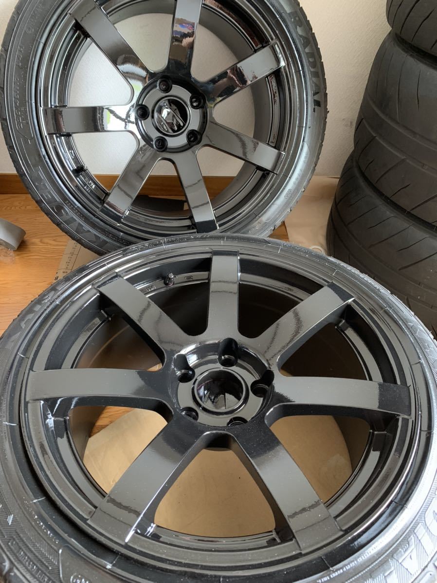 オリジン 17インチ ホイール ドリケツ 5穴 ORIGIN 5H PCD114.3 DNA-01 