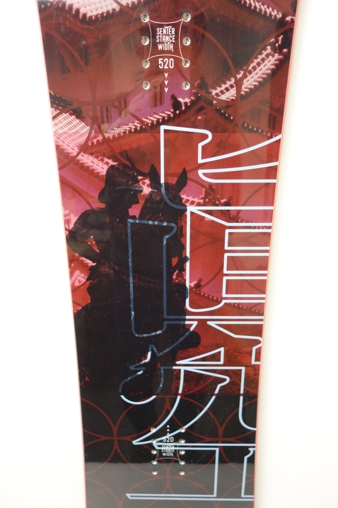 純正値下げ 中古 2019-2020年 眞空雪板等 マクウ 真空 THE SAMURAI RED