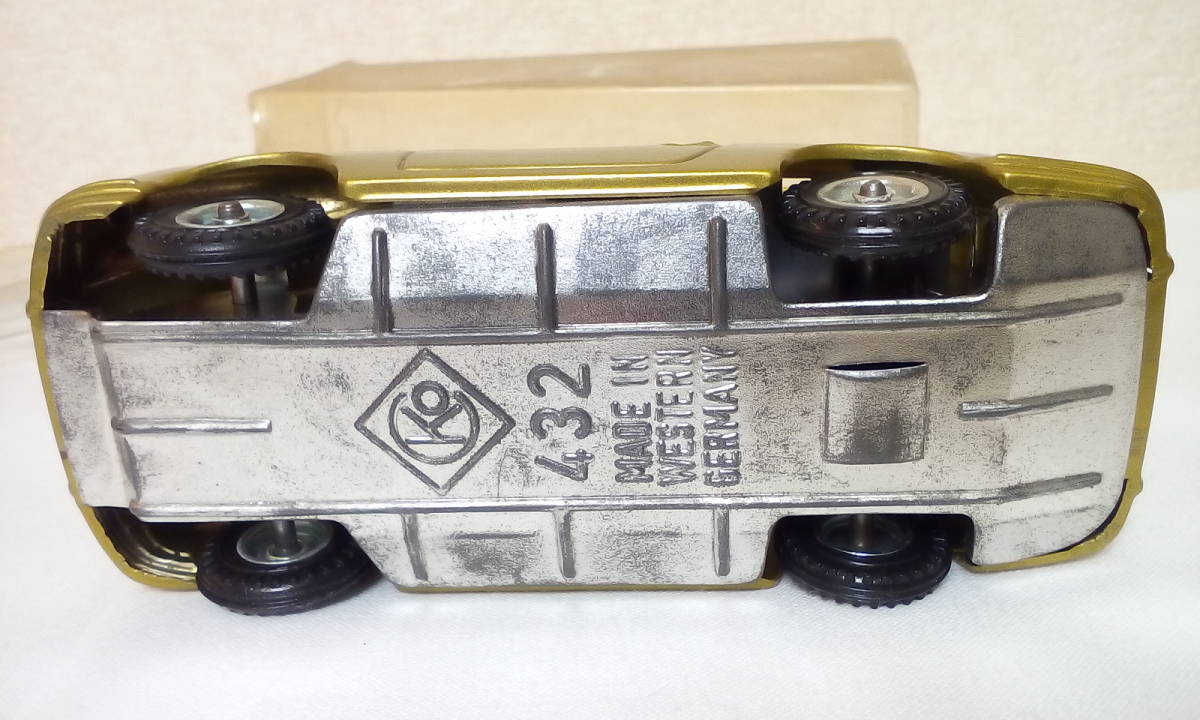 1⁄43 70年代CKO製！ブリキ自動車☆ポルシェ911 1⁄43？スケール
