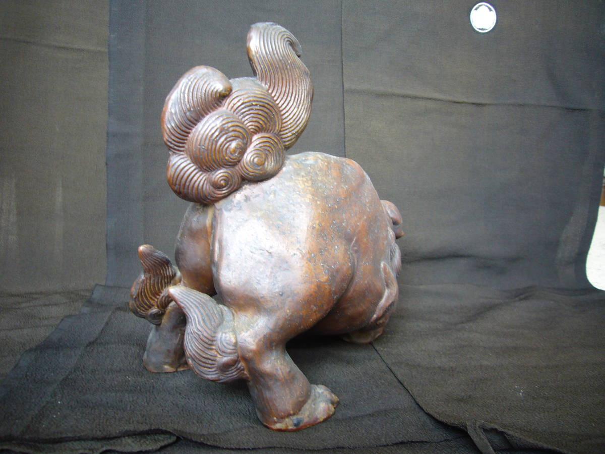 備前焼　獅子　共箱 備前焼 獅子 共箱 【公式通販】