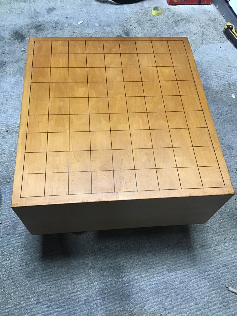 将棋盤 | 脚付き 厚さ15cm 天然木 厚15cm ※角 標準サイズ