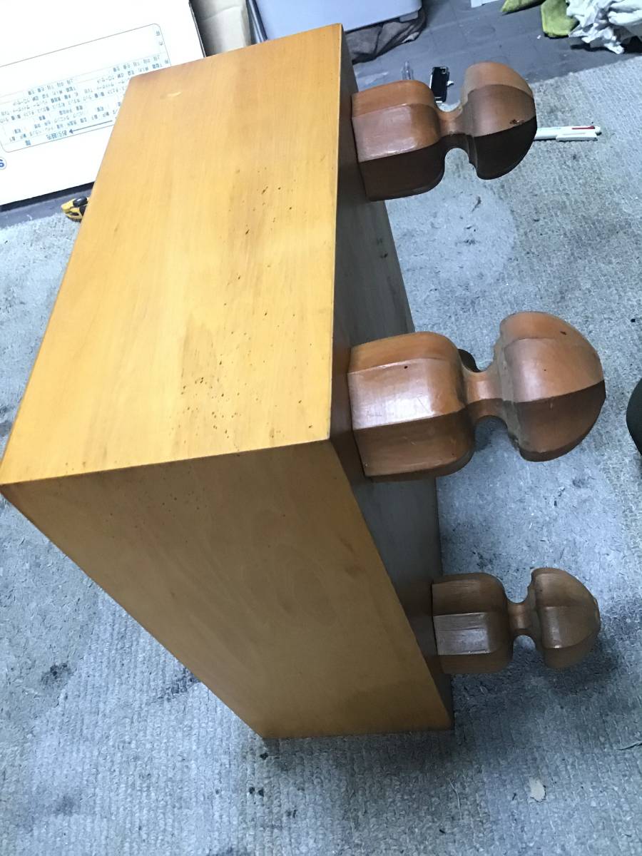将棋盤 | 脚付き 厚さ15cm 天然木 厚15cm ※角 標準サイズ