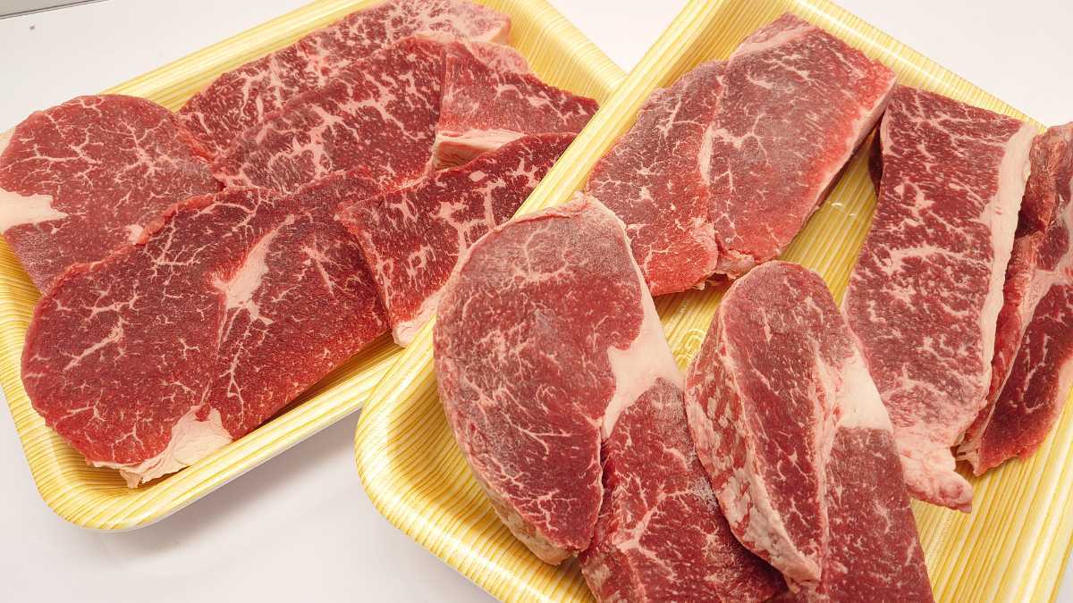 【高品質，定番】 肉オク 群馬A5 BMS11 特選和牛外もも切り落とし 煮込み用 1.6kg 32(モモ)｜売買されたオークション情報、yahooの商品情報をアーカイブ公開 - オークファン モモ