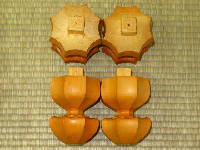 本榧 日本産本榧脚付将棋盤 前川榧碁盤店 前川榧 #