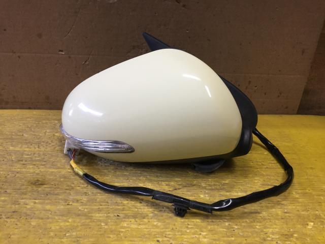 エッセ L245S 右ドアミラー T19 アイボリー;電動格納;ヒーター付;ウインカー付 87910-B2840