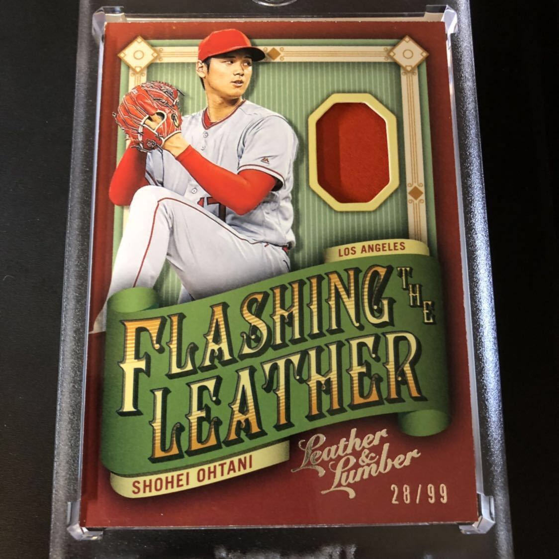 大谷翔平 PANINI 0 実使用 カード 実使用ジャージカード Majestic