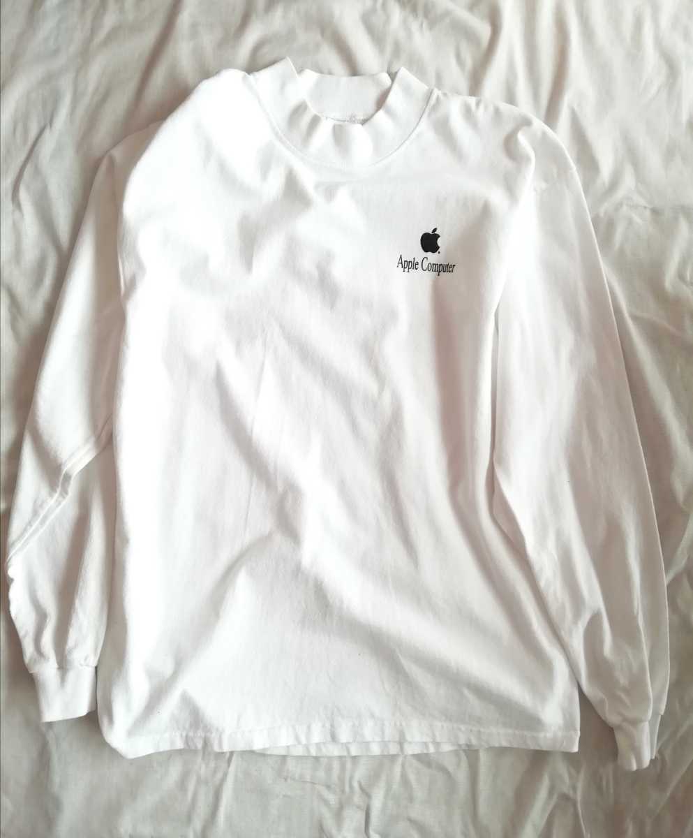 90s Apple Computer 「Think Different」モックネック ロンT