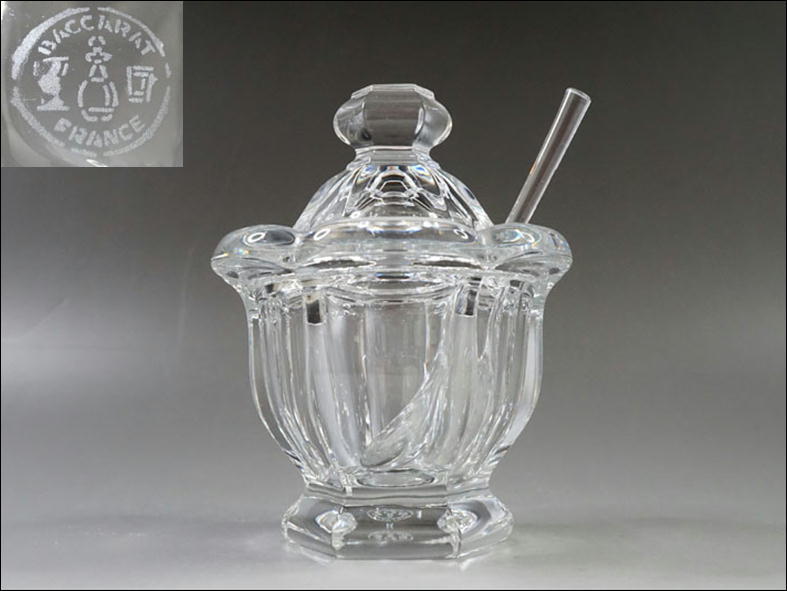 ◇バカラ Baccarat クリスタル シュガーポット◇ Baccarat バカラ