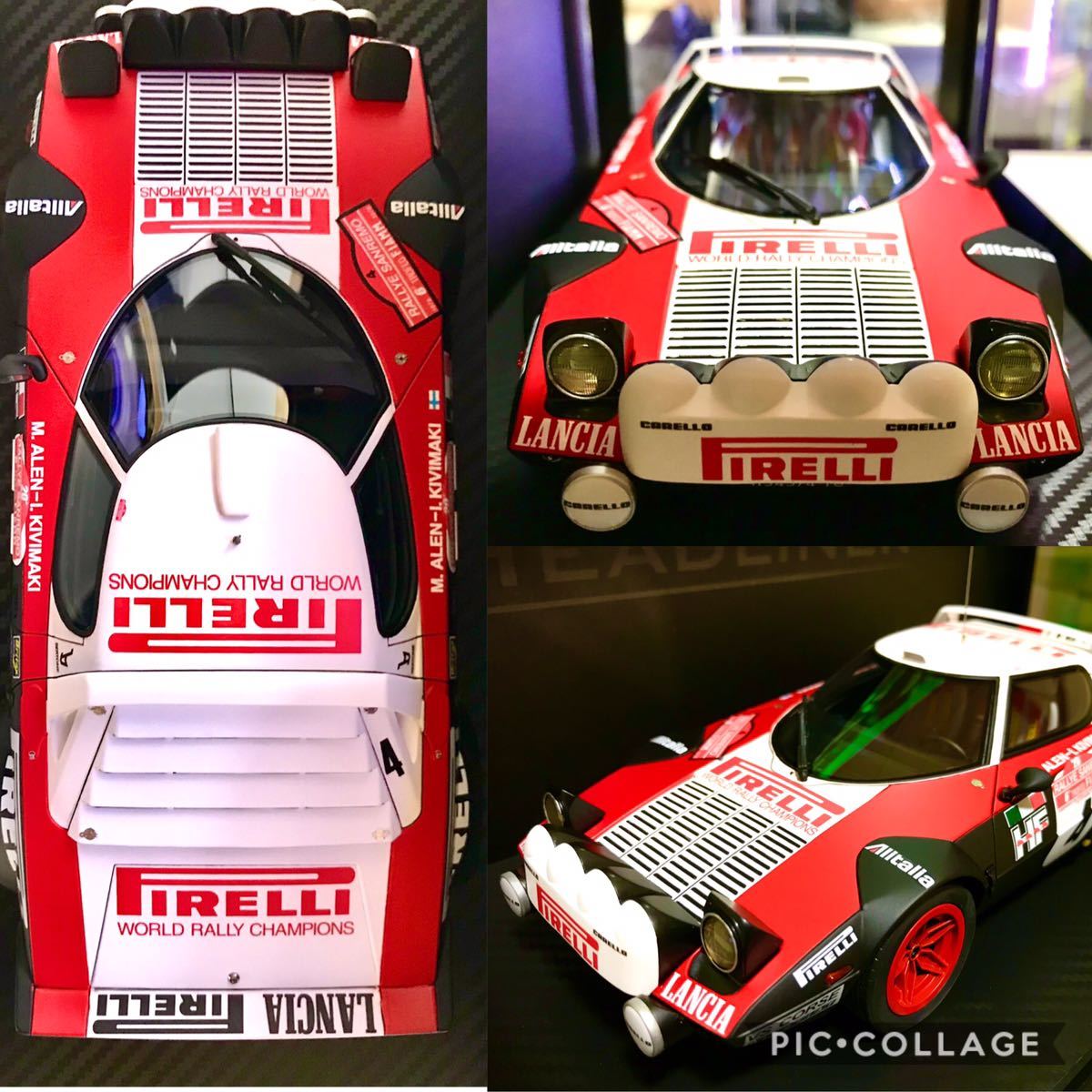 京商 igmodel ヘッドライナー HL0825 1/18 ランチアストラトス HF