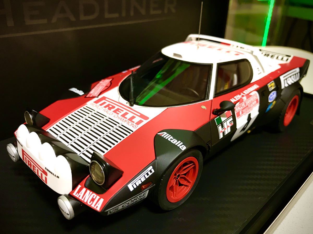 京商 igmodel ヘッドライナー HL0825 1/18 ランチアストラトス HF