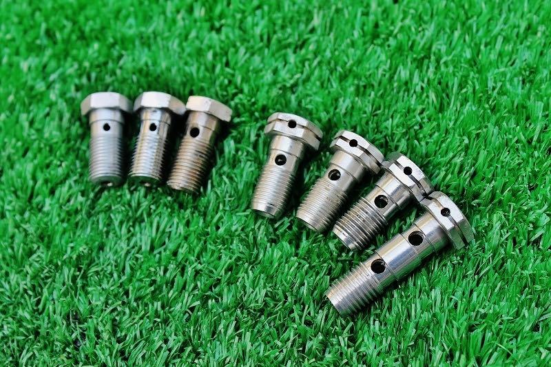 2026，定番 アルミバンジョーボルト7個セット 銀 M10x1.0 used 汎用 90524(その他)｜売買されたオークション情報、yahooの商品情報をアーカイブ公開 - オークファン その他