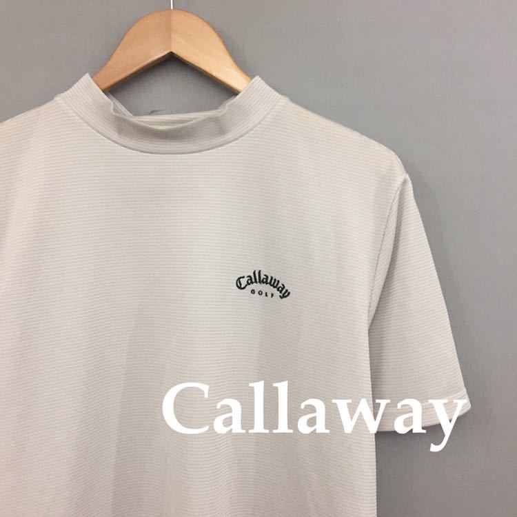  良品 キャロウェイ Callaway ゴルフ golf ドライメッシュ 半袖 スリット入り メンズ 男性用 グレー Lサイズ ♭(キャロウェイ)｜売買されたオークション情報、yahooの商品情報をアーカイブ公開 - シャツ