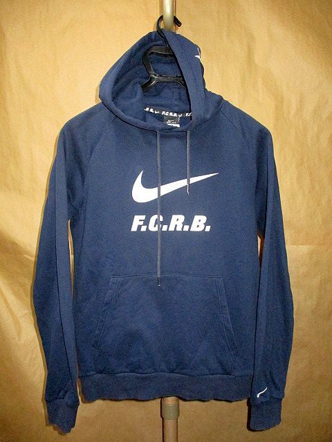FCRB NIKE 14AW AUTHENTIC LOGO SWOOSH HOODY S パーカー