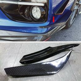 スバル WRX/WRX STI VA カーボン フロント バンパー サイド カナード