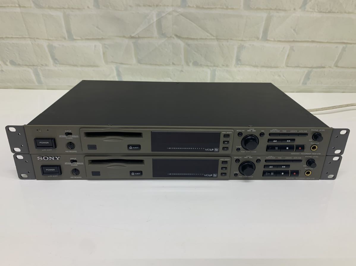 SONY MDS-E10 業務用MDレコーダー MDプレーヤー ソニー | ABHEBEN.HAMBURG