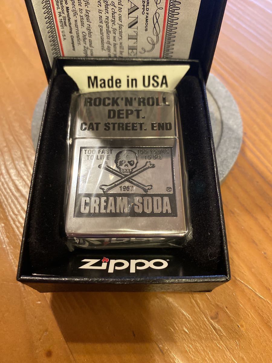 クリームソーダ CREAMSODA zippo オイルライター ペパーミント 2026年 