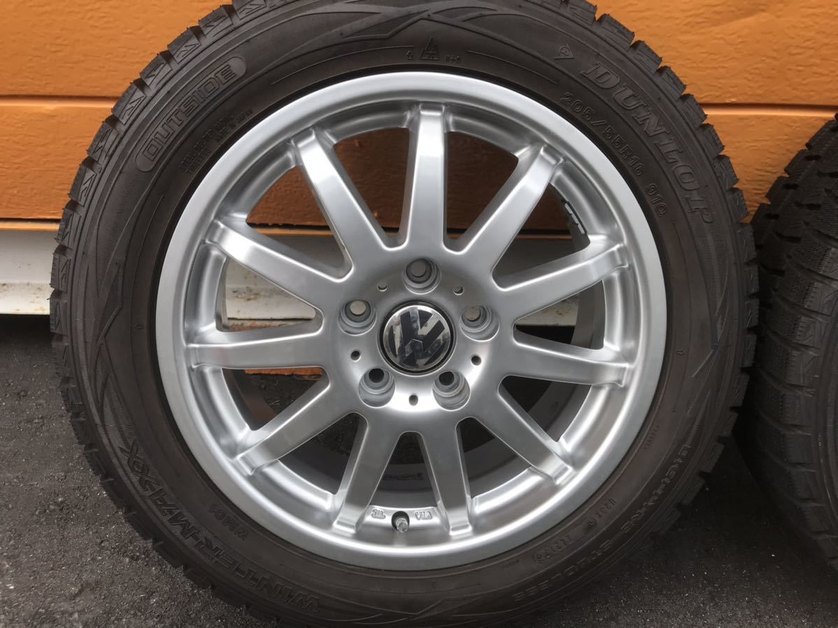 205 55 16 VW 純正アルミ スタッドレス 16インチ VW Volkswagen 205 55 16 VW 純正アルミ スタッドレス 16インチ VW Volkswagen