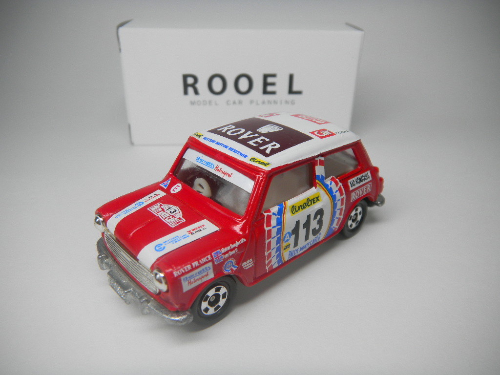 トミカ ミニクーパー 113 ROOEL社 モンテカルロラリー(乗用車)｜売買 