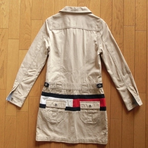 Cc０５４１良品 トミーガール Tommy Girl コットン綿100 長袖 ワンピース ジャケット ベージュ S トミーガール 売買されたオークション情報 Yahooの商品情報をアーカイブ公開 オークファン Aucfan Com