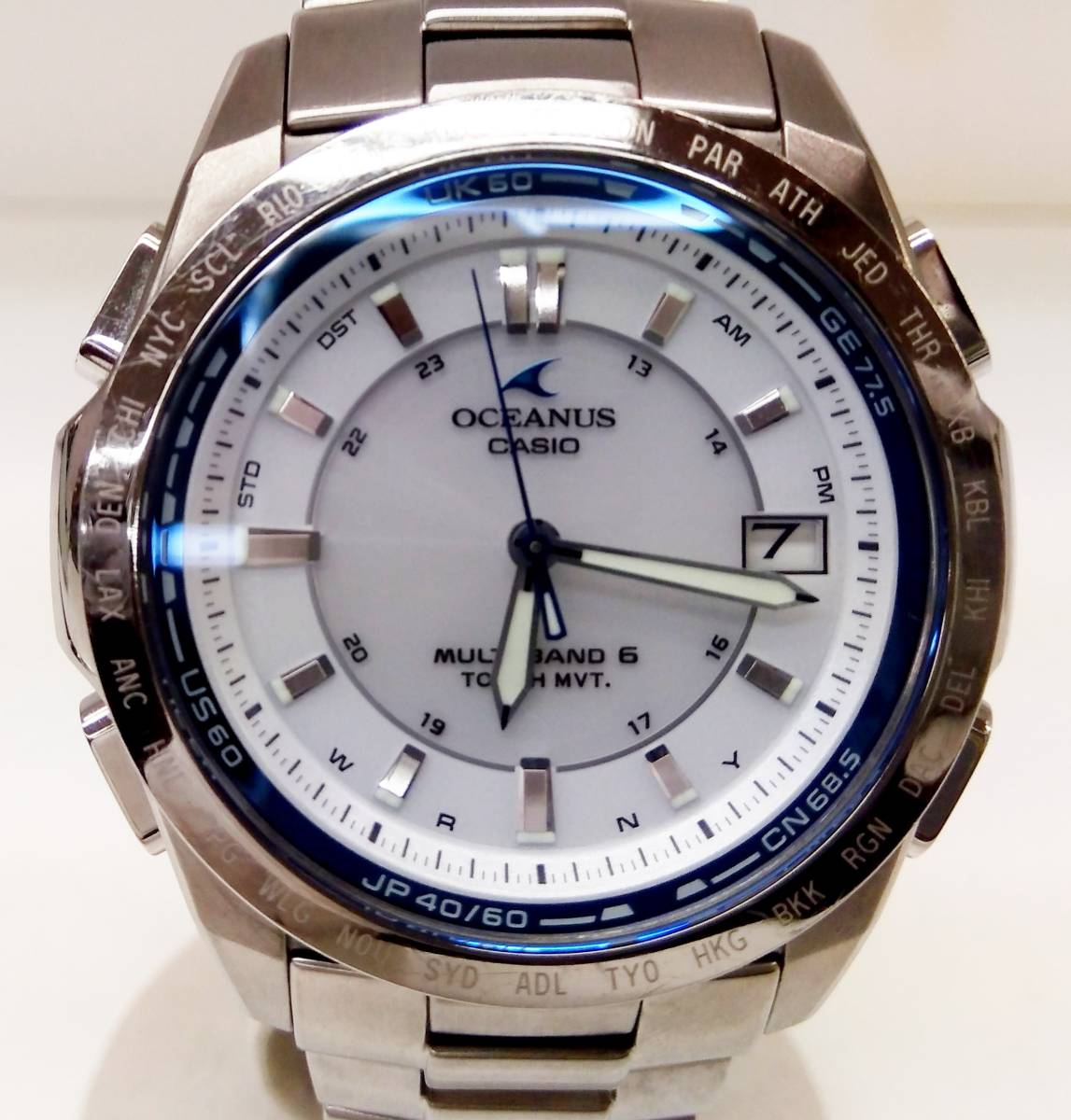 CASIO OCEANUS カシオ オシアナス OCW-T100TD-7AJF 電波ソーラー 