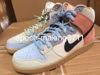 27.5cm 即決 国内正規新品 NIKE SB DUNK HIGH PRO Easter Egg CRAZY PARTICLE GREY BLACK ナイキ ダンク イースター クレイジー CN8345-001