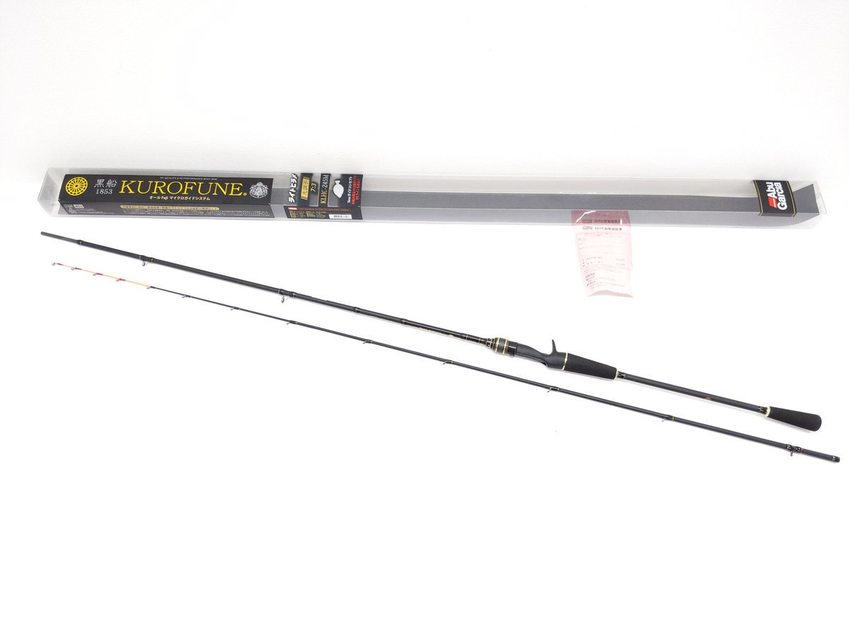 【新品，限定SALE】 アブガルシア 黒船 ライトヒラメ 先調子 KLHC 245M(アブガルシア)｜売買されたオークション情報、yahooの商品情報をアーカイブ公開 - オークファン ルアーロッド