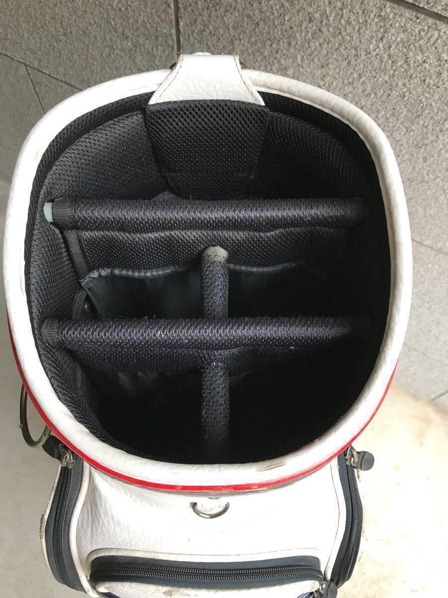 タイトリスト TITLEIST CB020. キャディバッグ 3点式 9型 5分割 トリコロール_3