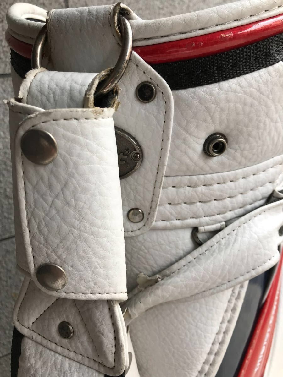 タイトリスト TITLEIST CB020. キャディバッグ 3点式 9型 5分割 トリコロール_4