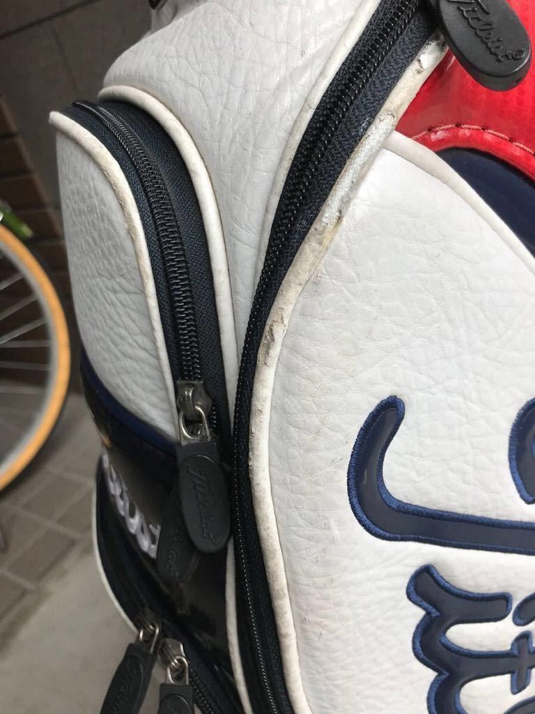 タイトリスト TITLEIST CB020. キャディバッグ 3点式 9型 5分割 トリコロール_8