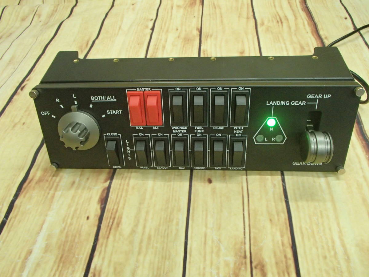 Flight Switch Panel Logitech G Pro - Simulator Saitek Center Micro