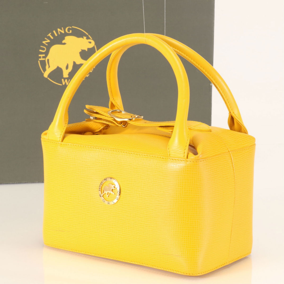ハンティングワールド WORLD HUNTING ハンドバッグ ✨良品 