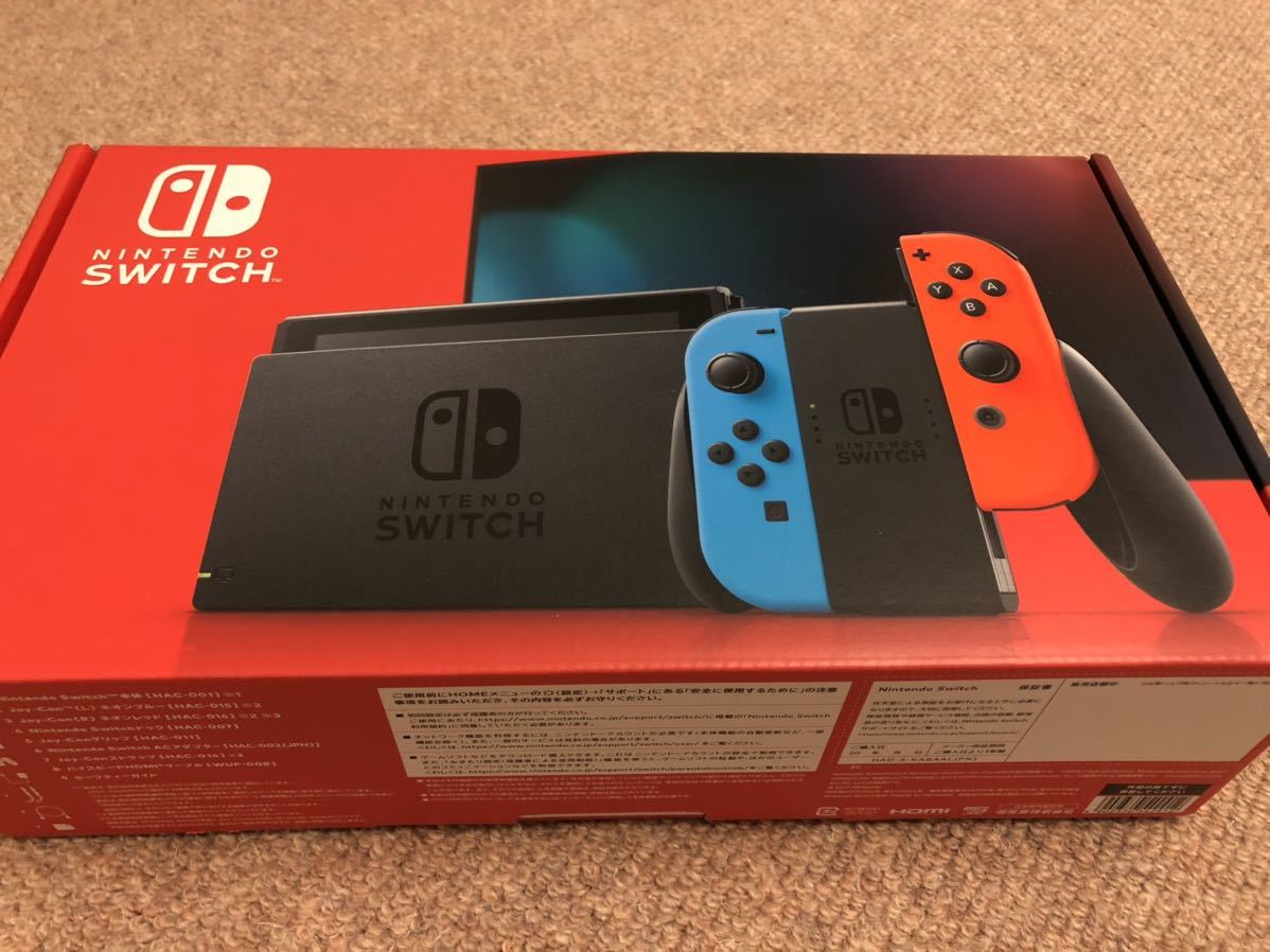 ニンテンドースイッチ本体 Nintendo Switch Joy-Con (L) ネオンブルー
