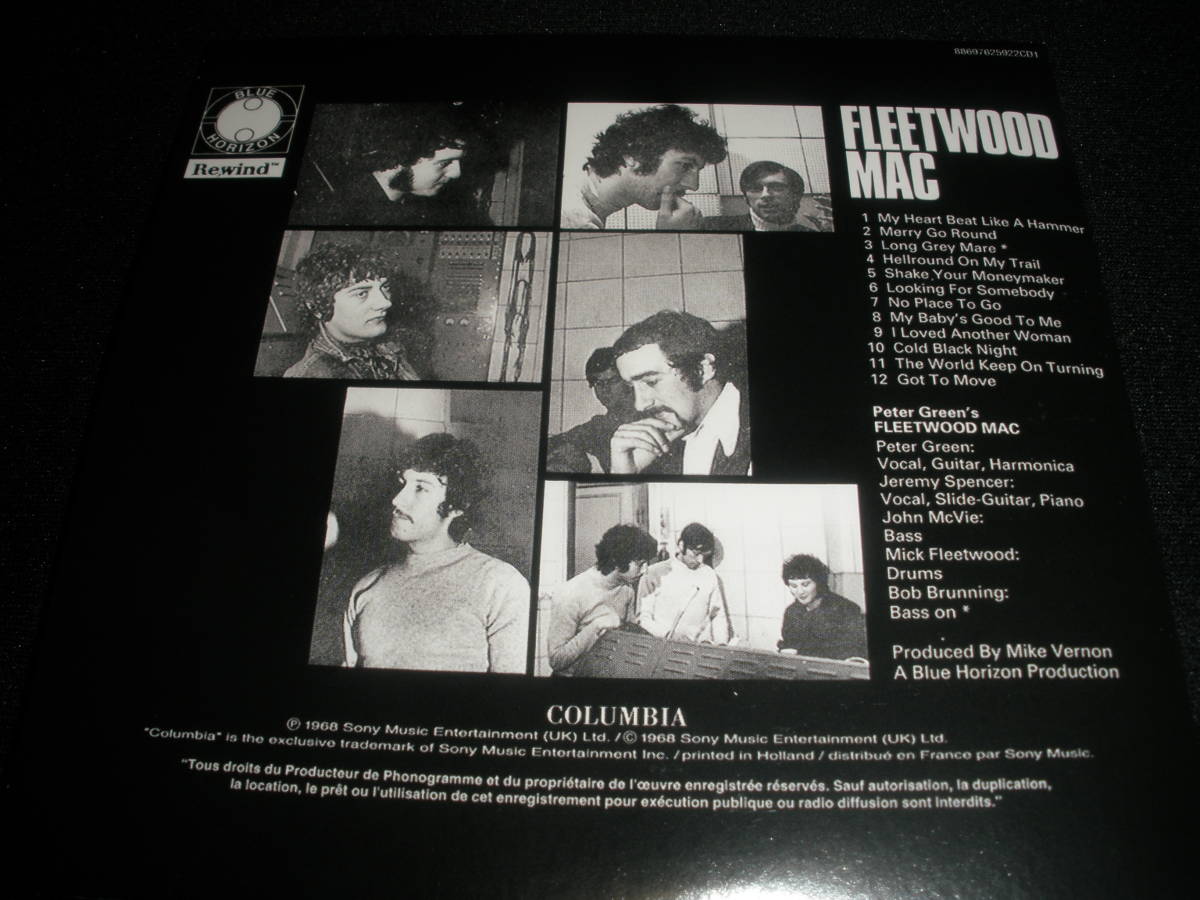 フリートウッド マック 1st ピーター グリーン デビュー ブルース ジェレミー スペンサー リマスター オリジナル 紙 Fleetwood Mac F 売買されたオークション情報 Yahooの商品情報をアーカイブ公開 オークファン Aucfan Com