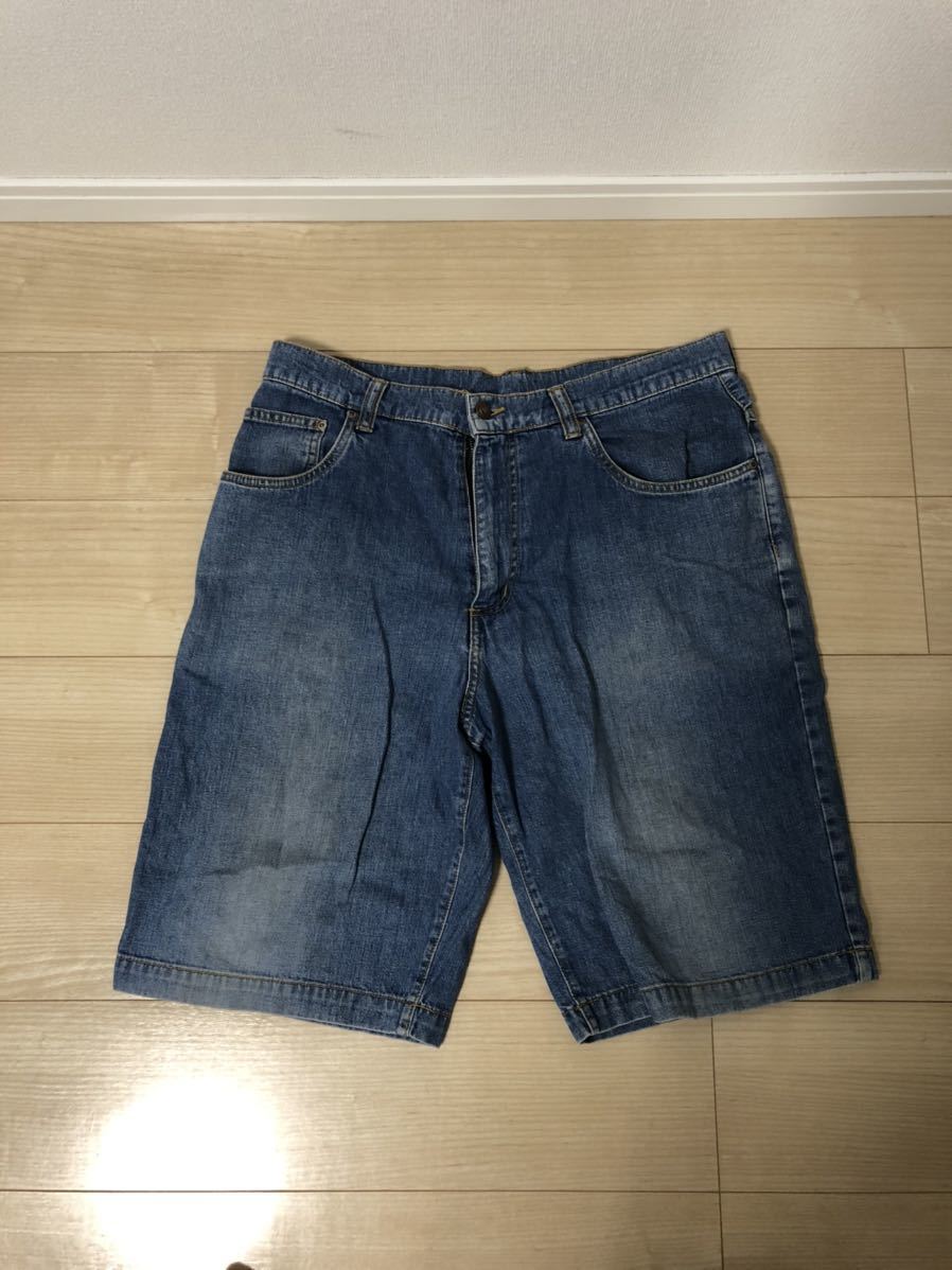 old stussy 白タグ オールドステューシー デニムハーフパンツ ショート