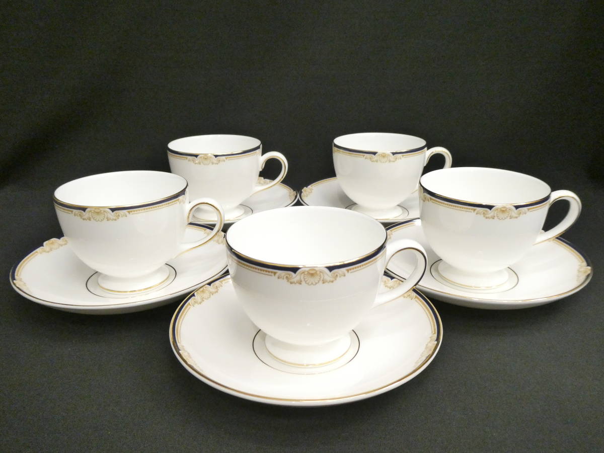 美品*WEDGWOOD ウェッジウッド キャベンディッシュ カップ＆ソーサー 5