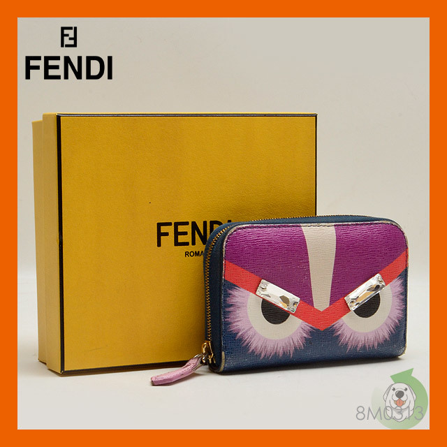 コインケース フェンディ FENDI モンスター FENDIBAGBUGSフェンディ 