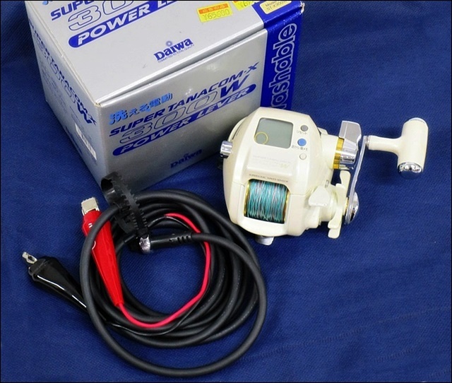 SALE，人気SALE 16 53-289173-11 Y ダイワ Daiwa スーパータナコン SUPER TANACOM-X 電動リール 箱 コード付き 釣り フィッシング 福53(ダイワ)｜売買されたオークション情報、yahooの商品情報をアーカイブ公開 - オーク 電動