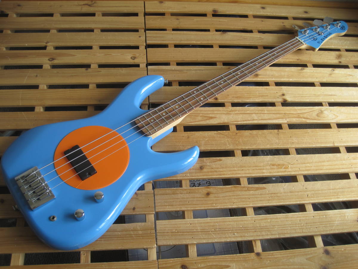 FLEA BASS(フリー ベース)MODEL 32 WATER BASS 水色 青系☆レッド