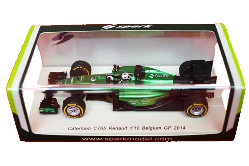 CT05 スパーク ケータハム 1⁄43 ルノー 0 1⁄43 ベルギーGP Caterham 小林可