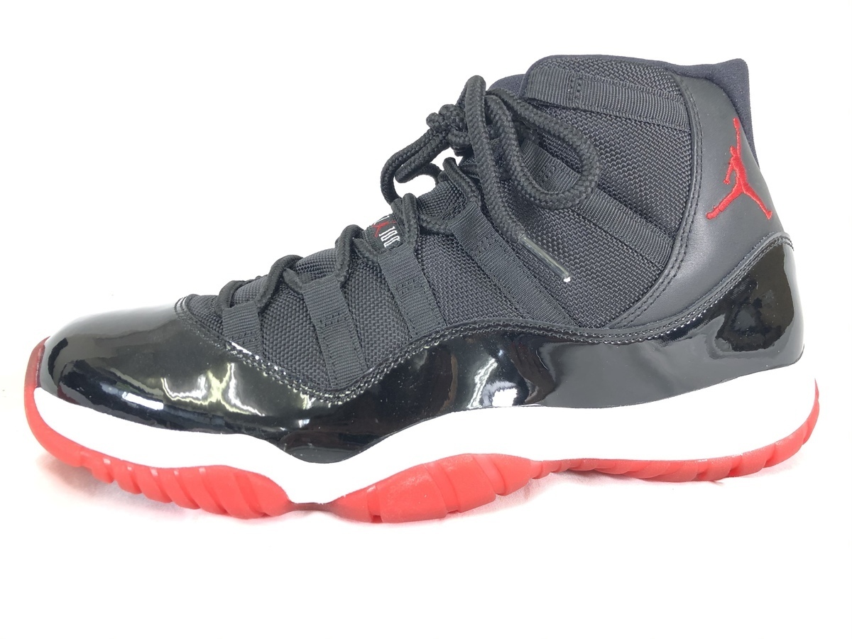 未使用】NIKE/ナイキ AIR JORDAN 11 RETRO 378037-010 BRED ナイキ 