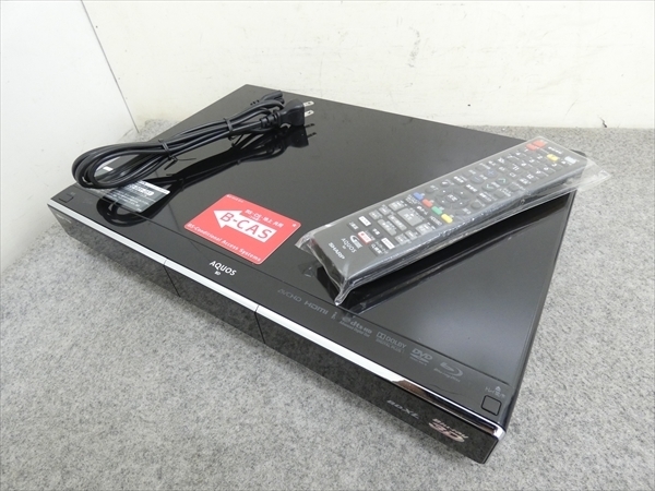 500GB☆10年☆シャープ⁄SHARP⁄AQUOS☆HDD⁄BDレコーダー☆BD-HDW55
